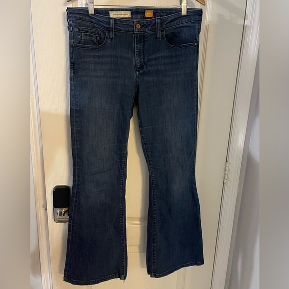 Pilcro Denim - Anthropologie Pilcro Indigo Flare Leg Jeans